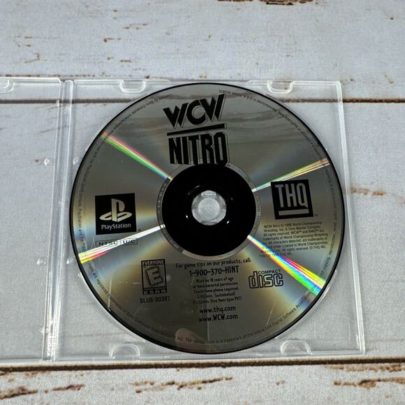 WCW Nitro (Sony PlayStation 1, 1998)(disc Only) - Picture 1 of 2